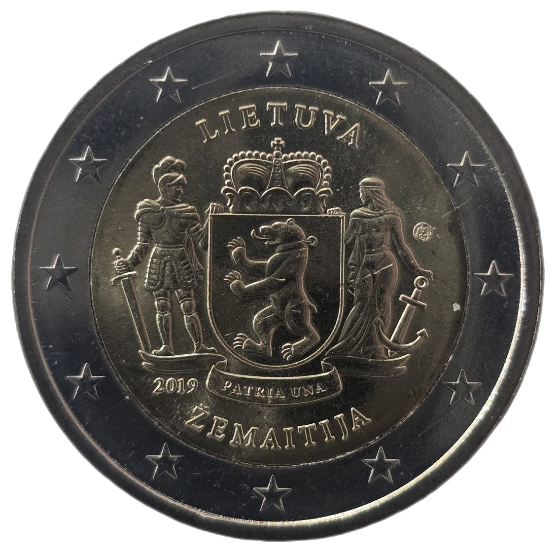 2 euros conmemorativa Regiones etnográficas lituanas, Samogitia